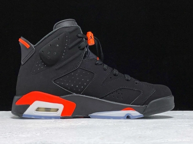 Cheap Jordan OG Infrared Retro 384664-060 Air 6 Black 0719